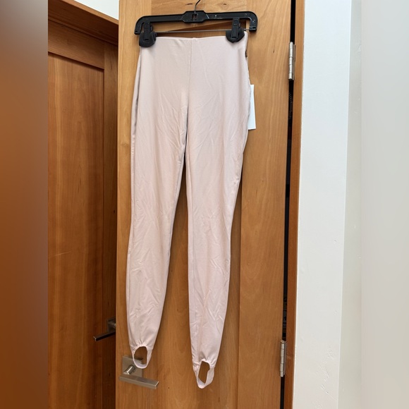 NWT 525 America Pink Stirrup Leggings balletcore size xs - Picture 2 of 5